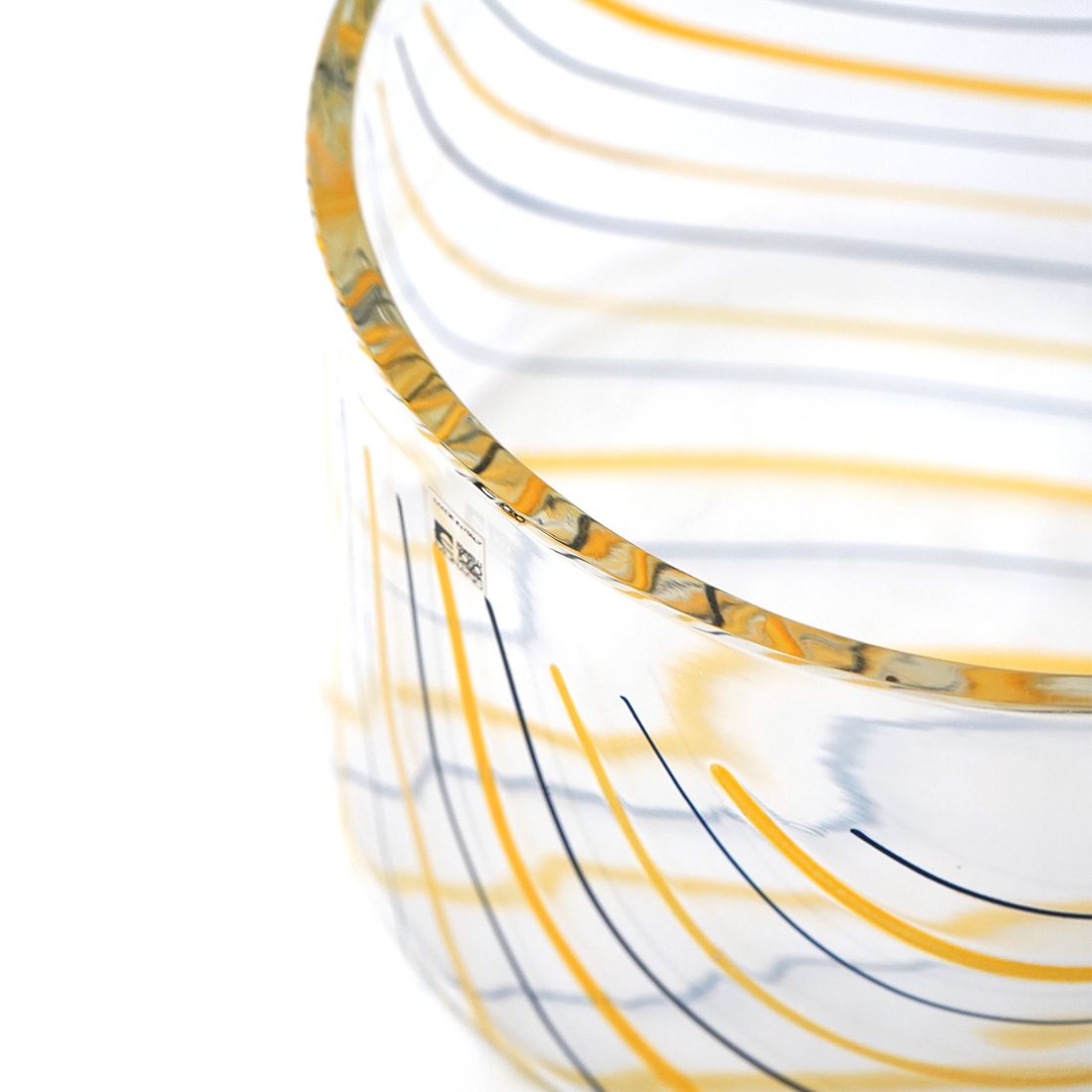 Striped Vase By Rosanna Toso For Fratelli Toso, 1970s photo 750.0