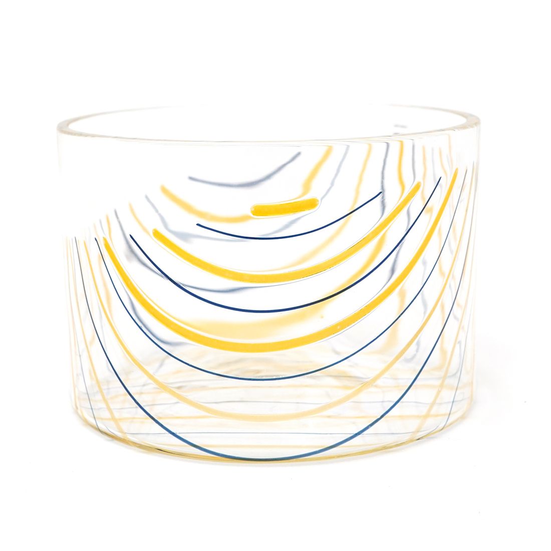 Striped Vase By Rosanna Toso For Fratelli Toso, 1970s photo vintage