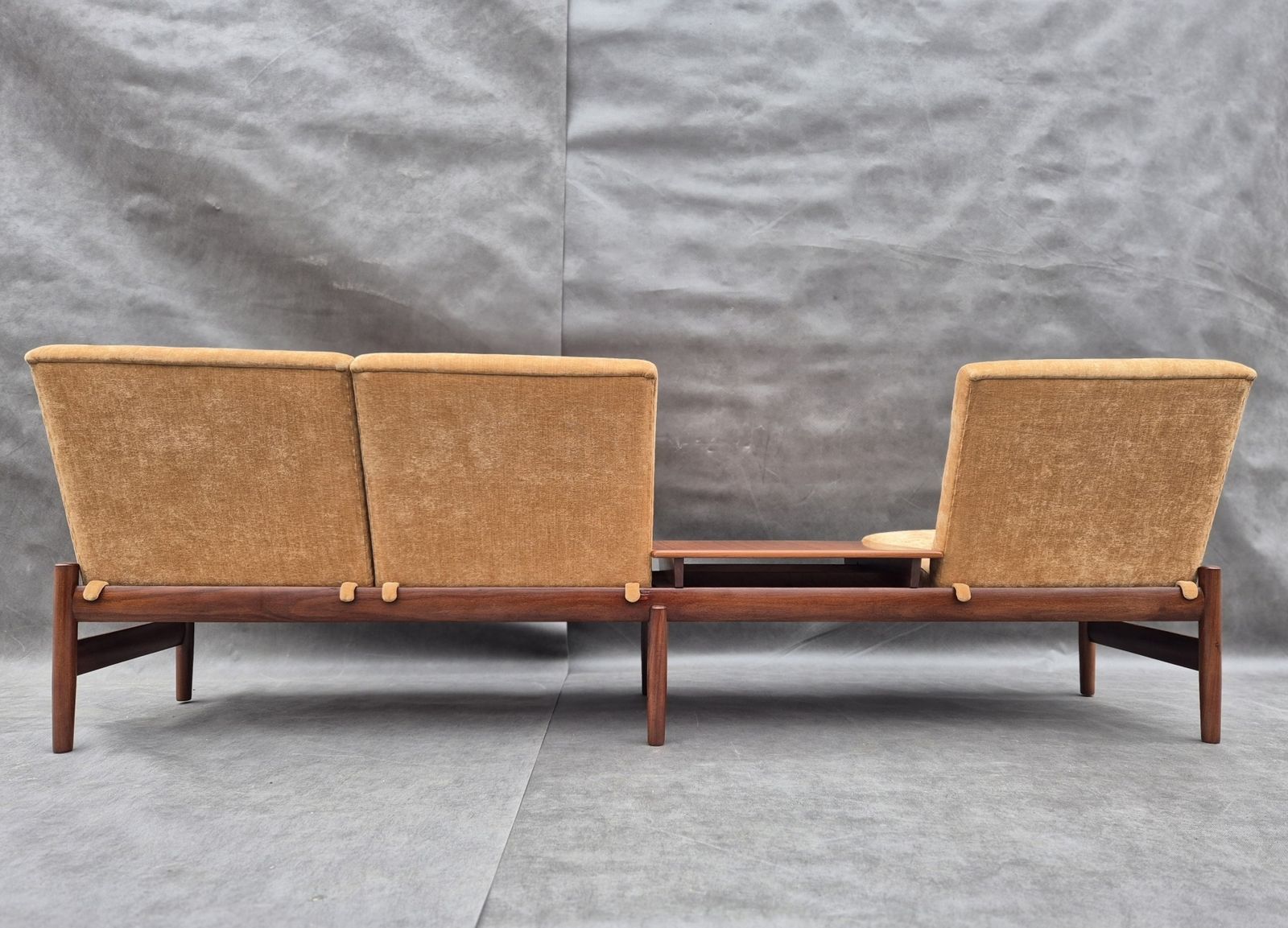 photo furniture Teakwood Sofa Saga By Gunnar Sørlie, Scandinavian Mid Century 1960s