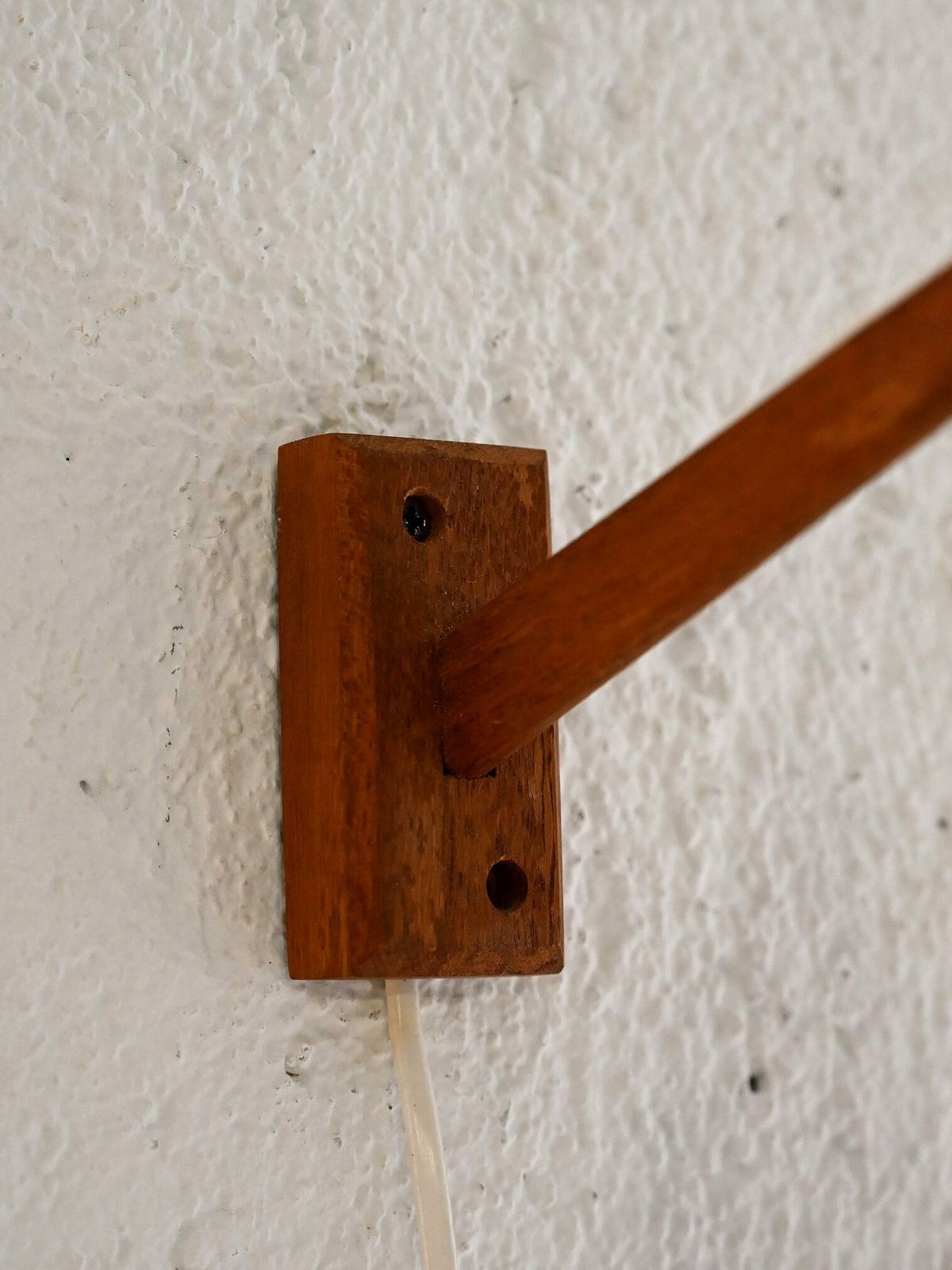 Scandinavian Lamp With Teak Arm photo 220.0