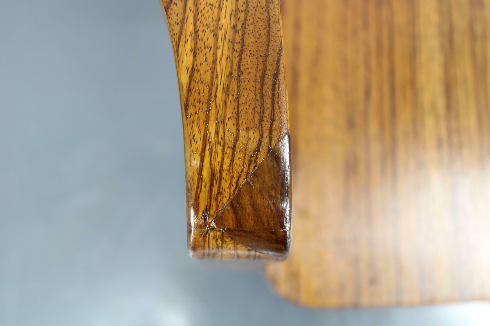 1930s Restored Art Deco Wooden Swivel Office Armchair photo Furniture