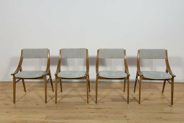 Ski Jumper Chairs From Zamojska, Poland, 1960s, Set Of 4 photo 923.0
