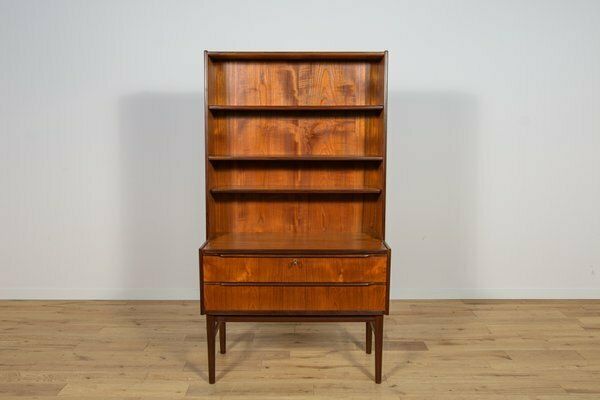 Mid Century Teak Shelf, Denmark, 1970s photo furniture