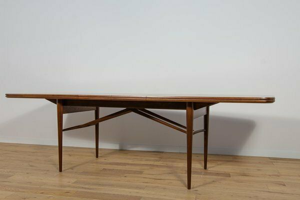 photo furniture Mid Century Rosewood Dining Table By Robert Heritage For Archie Shine, United Kingdom, 1950s