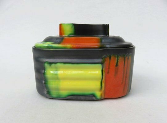 Art Deco Pastry Tin In Ceramic By Ziegler Schaffhausen, 1920s photo for sale
