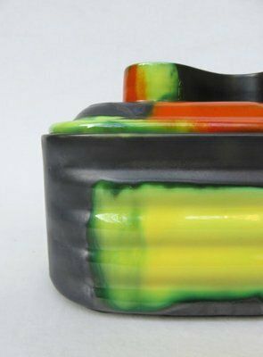 photo furniture Art Deco Pastry Tin In Ceramic By Ziegler Schaffhausen, 1920s