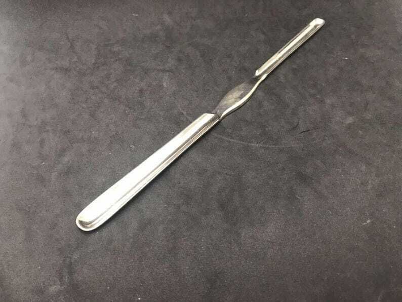 photo furniture Victorian Marrow Scoop Antique English Flatware Serving Cutlery Marrow Spoon British Gift Collector Gift Collectable XIX William Hutton Sons
