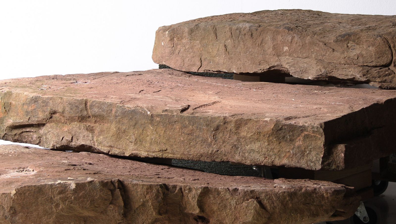Reclaimed Red Sandstone Garden Steps Monolith Garden Feature Or Stepping Stones photo furniture