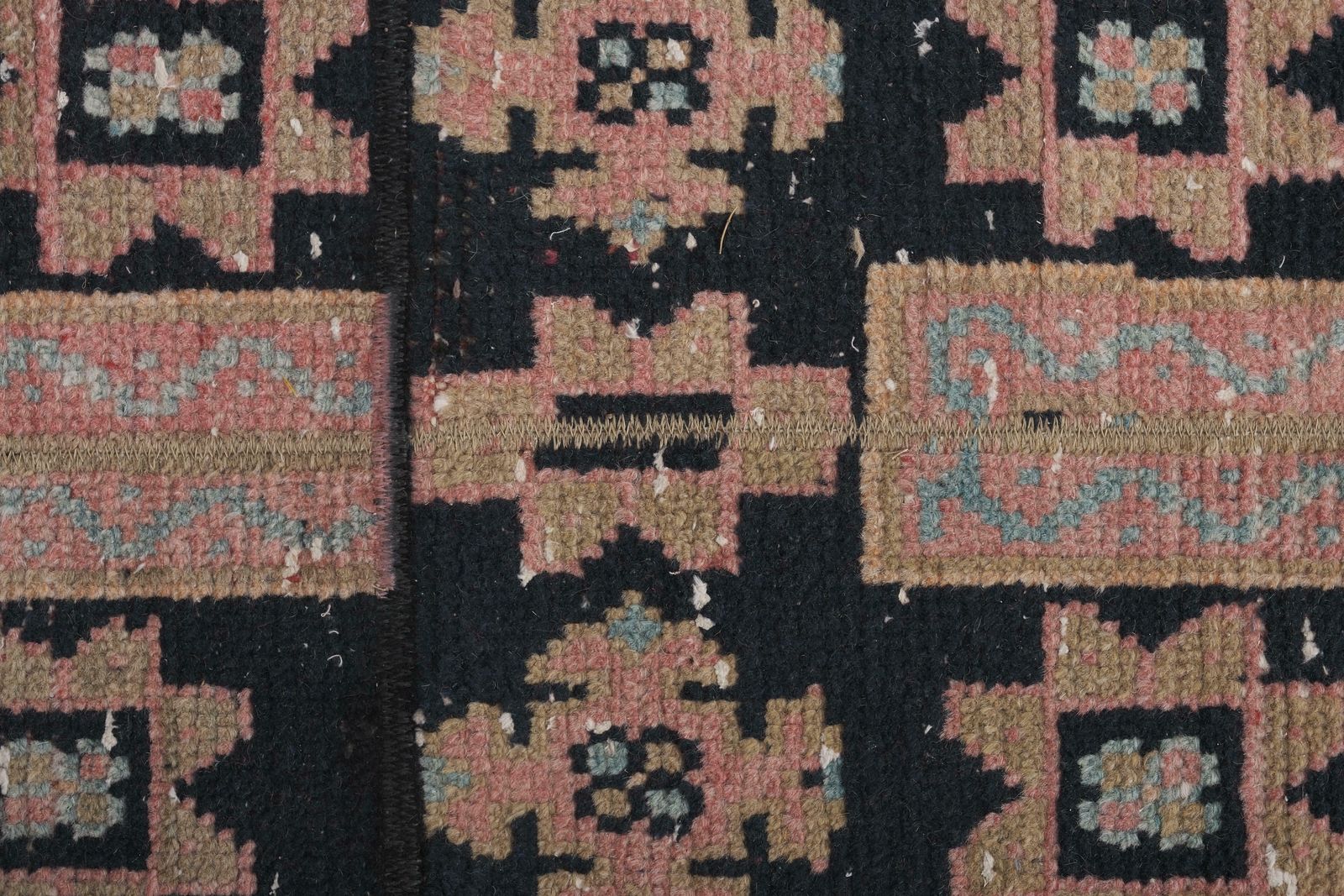 photo furniture 1960s Hand Knotted Anatolian Karapinar Runner   Stair Carpet 1'7'' X 22'3''