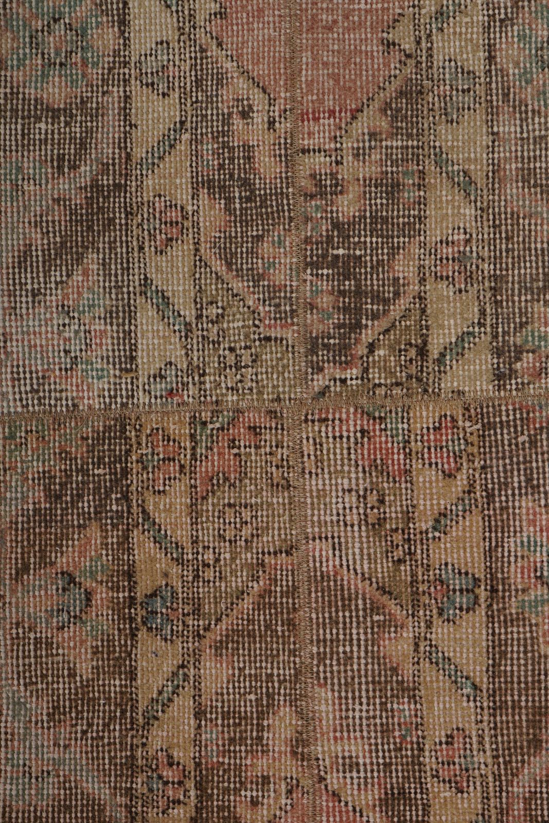 1960s Distressed Extra Long Turkish Runner Rug   Stair Rug 1'8'' X 24'' photo vinterior