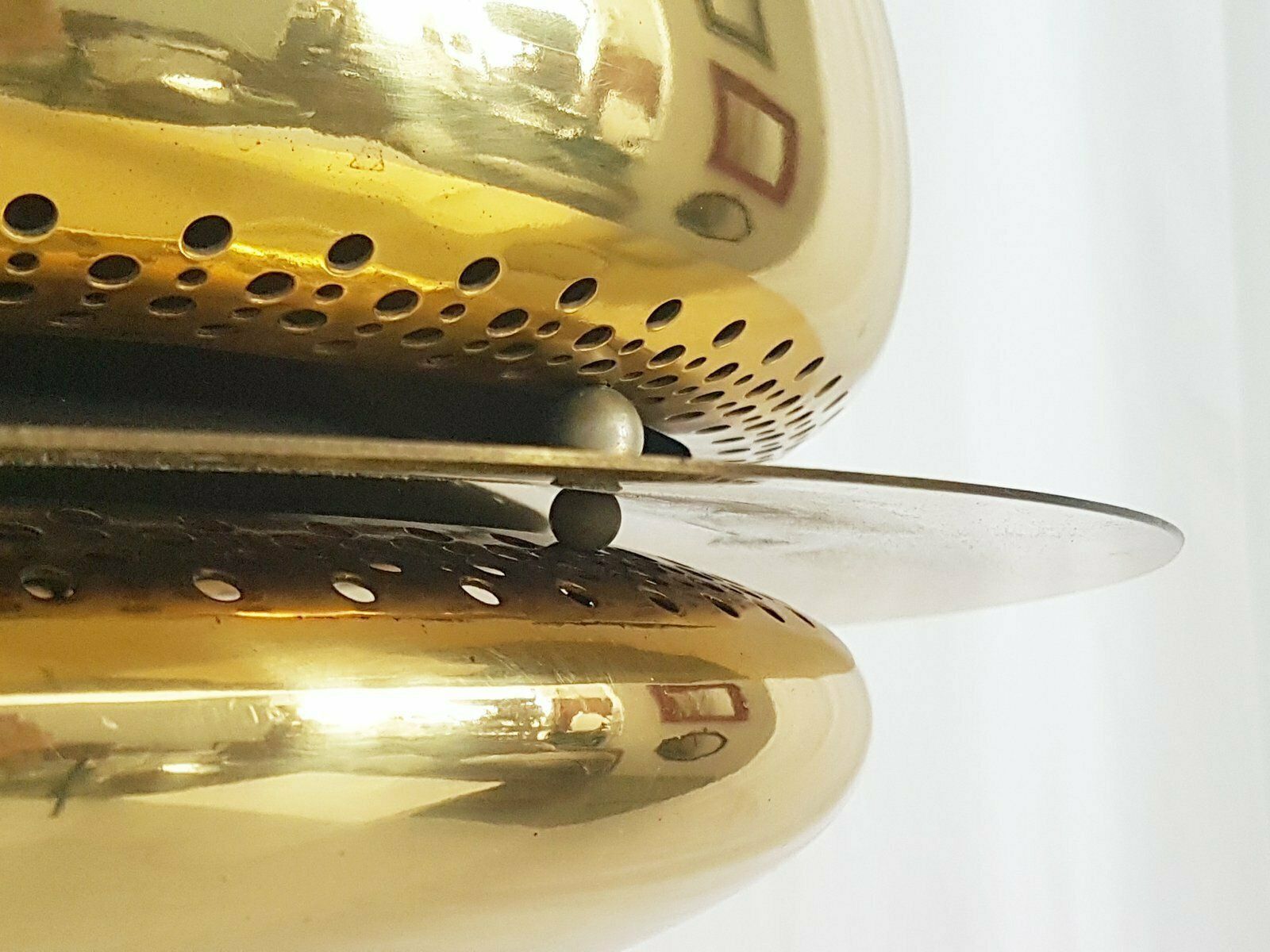 Gilt Metal Nictea Pendant By Tobia & Afra Scarpa For Flos photo for sale