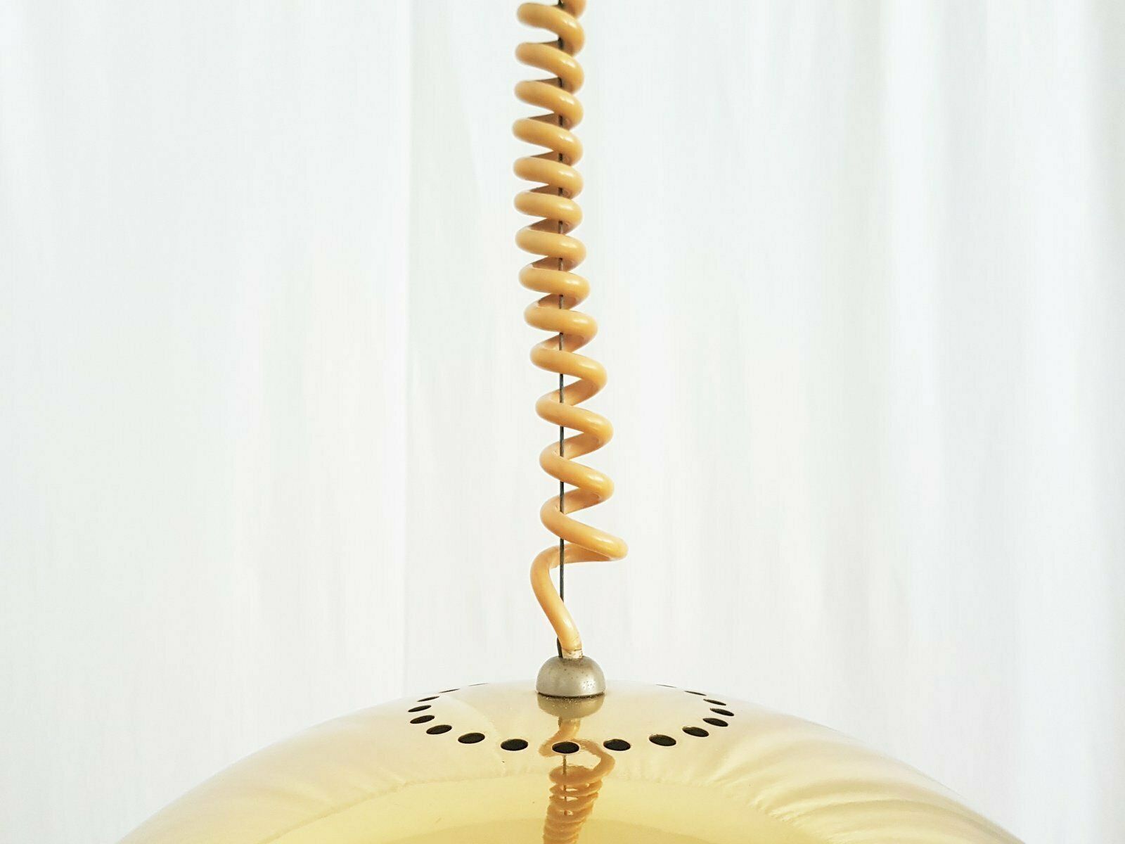 Lighting Gilt Metal Nictea Pendant By Tobia & Afra Scarpa For Flos photo