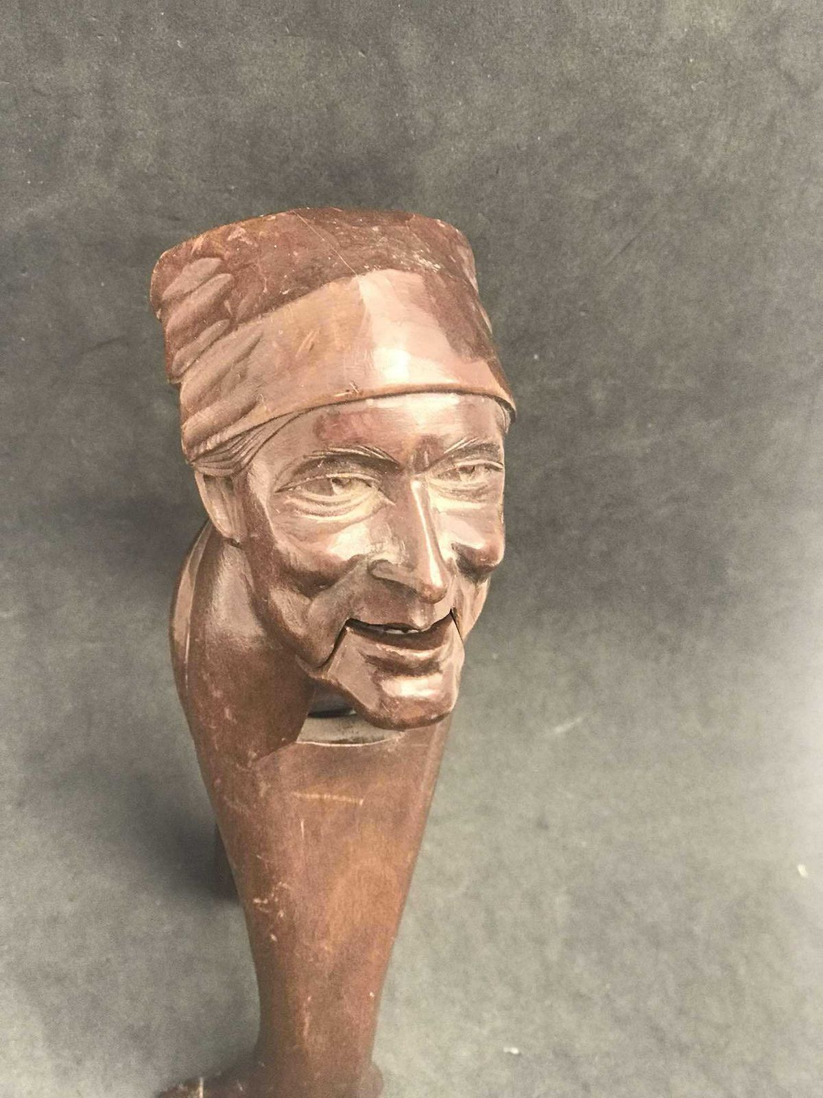 Nutcracker Hand Carved Figural Man German Walnut Wooden Collector Hostess Gift Holiday Appetizers Gift For Him Collection photo buy