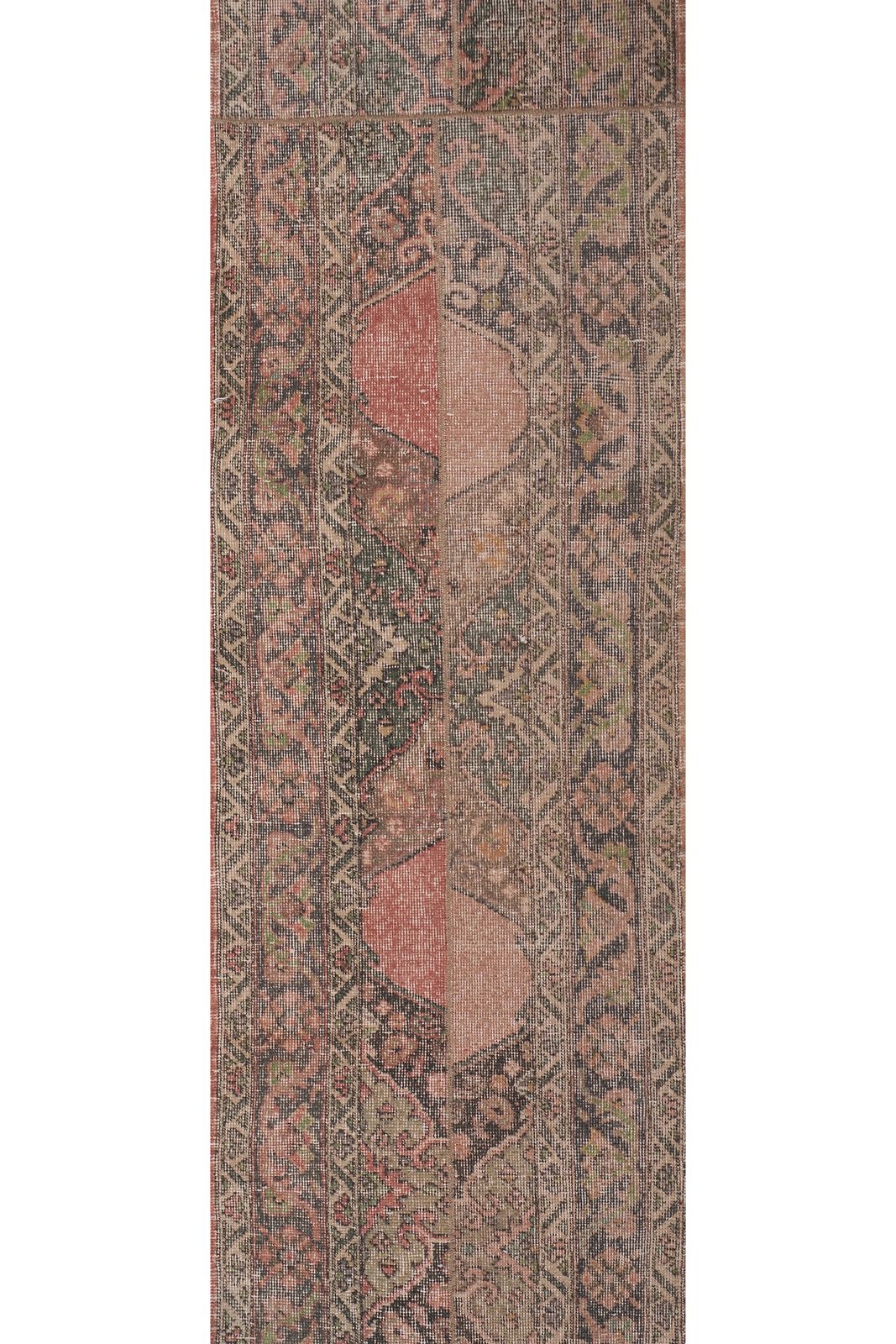 Turkish Stair Carpet   Oushak Runner 2'1'' X 23'8'' photo Textiles