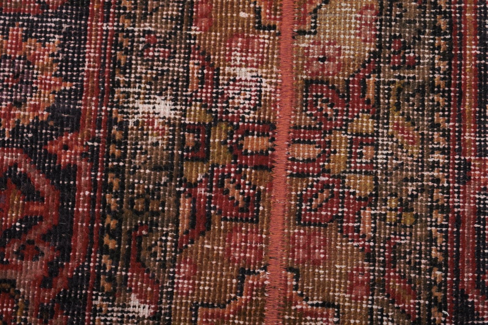1960s Distressed Extra Long Turkish Runner Rug   Stair Rug 2'1'' X 13'3'' photo buy