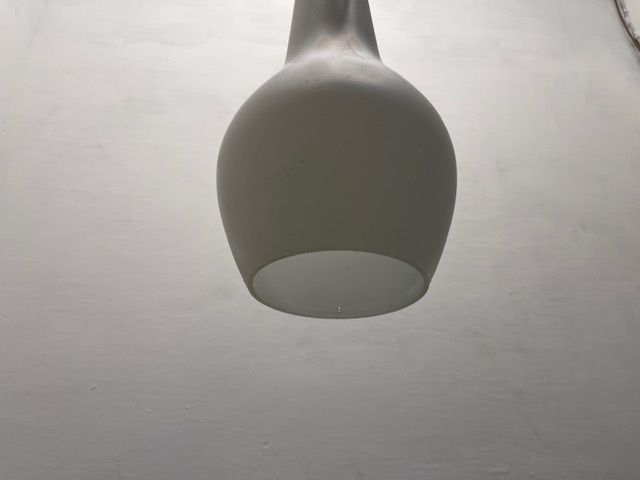Bronze Opaline Light Pendants 1950’s Set Of 2 photo furniture