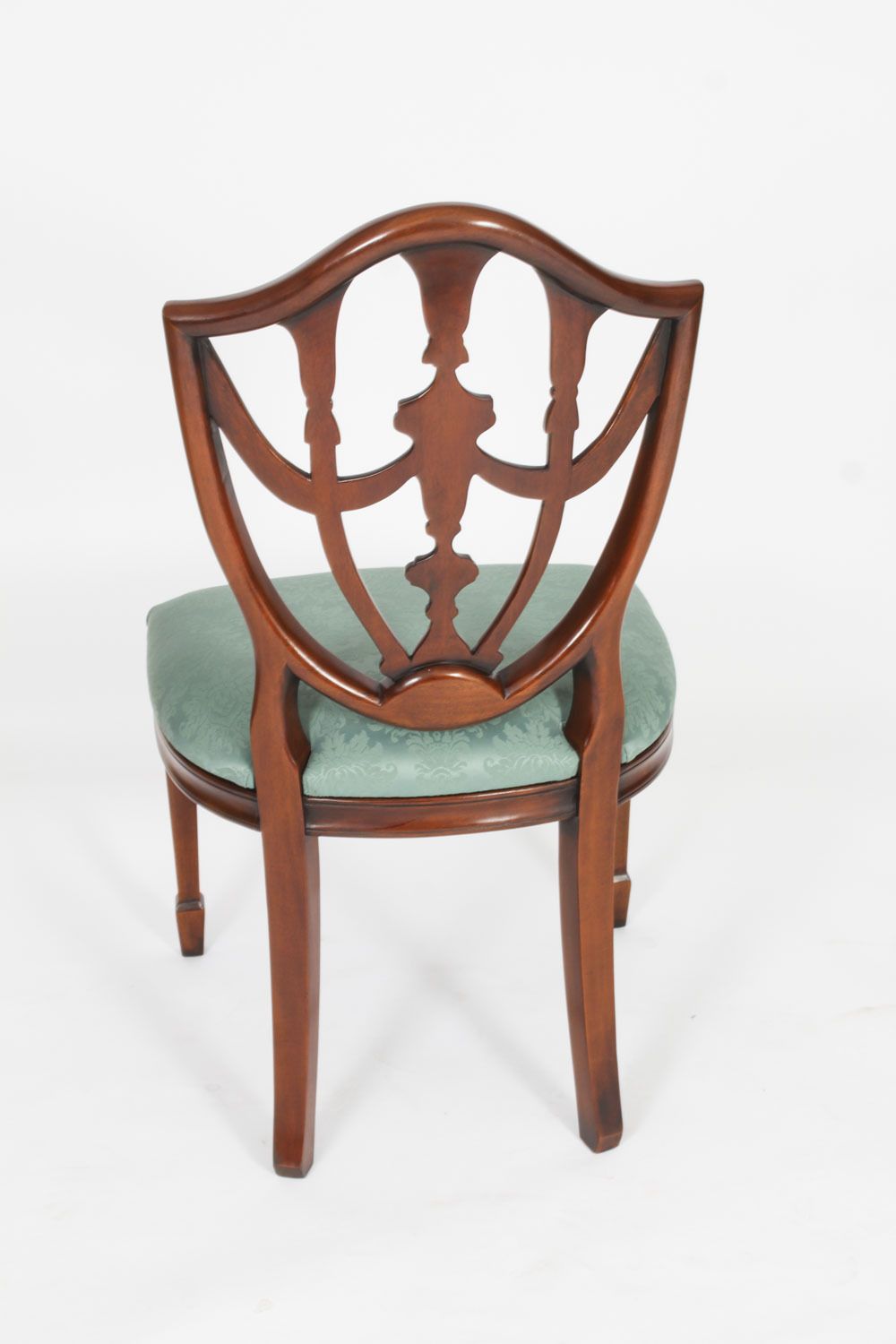 photo buy Vintage Set Of Twenty Federal Revival Shield Back Dining Chairs 20th C