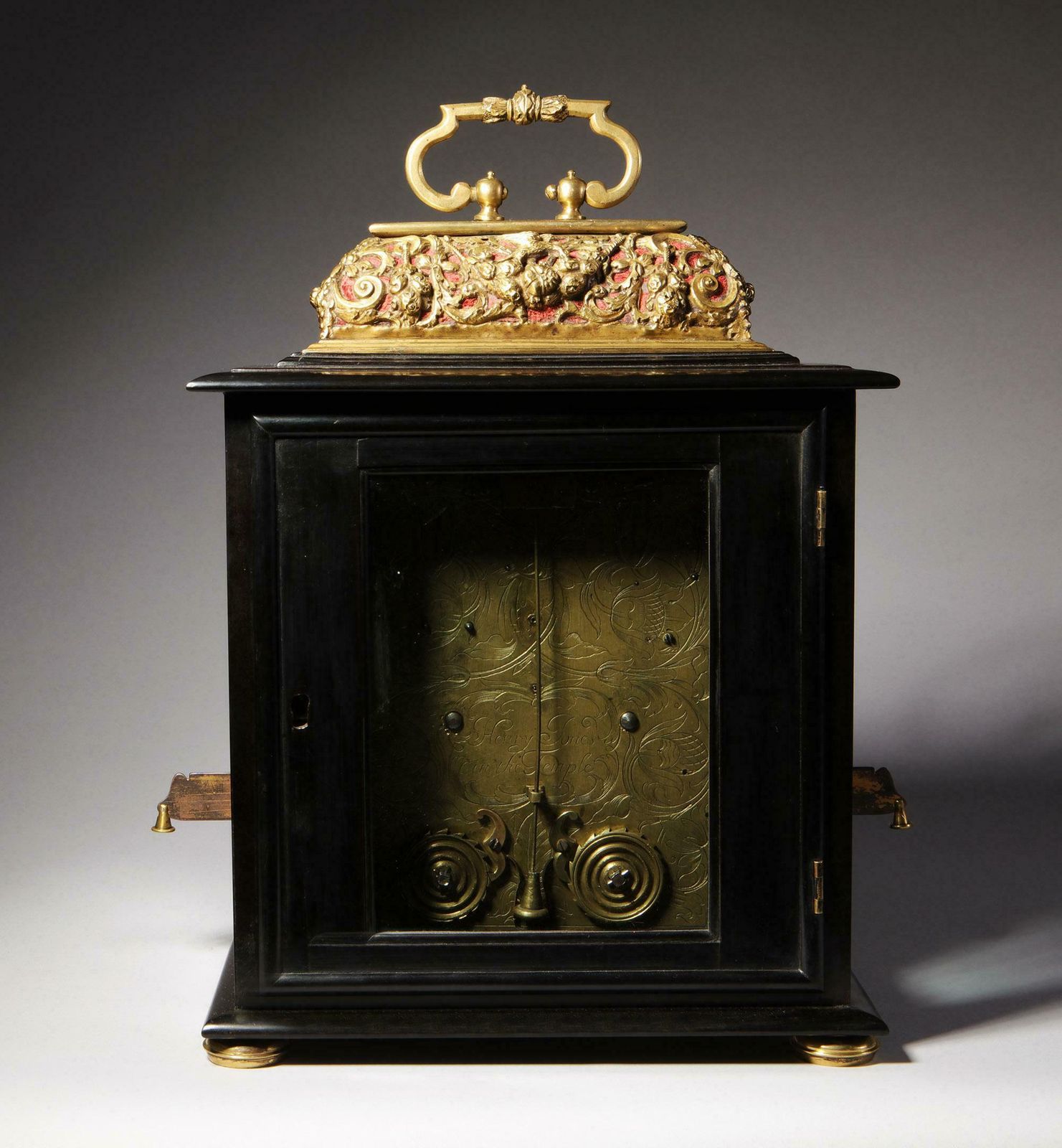 A Rare And Important Charles II 17th Century Table Clock By Henry Jones photo vinterior