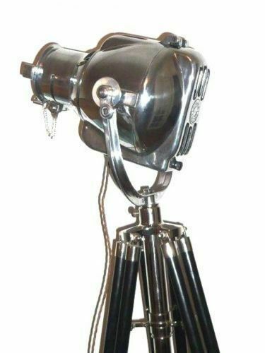 Vintage Industrial Strand Electric Theatre Spot Light Antique Floor Lamp Art Deco Patt 23 Movie Cinema Lighting Lampe 20 Th Century London Loft Lantern photo vinterior