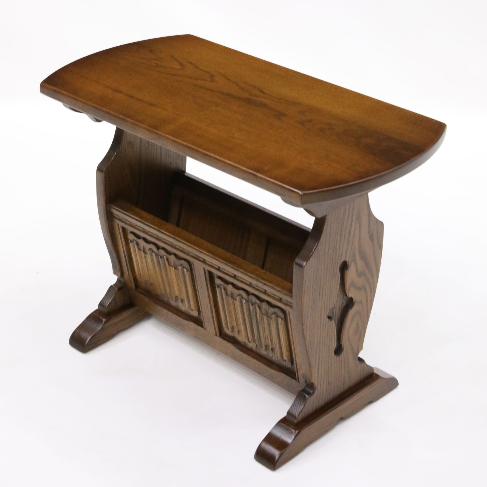 Old Charm Magazine Rack In Light Oak Free* Uk Delivery photo 217.0