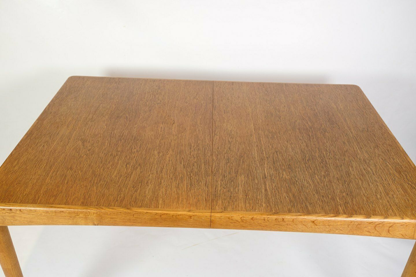 Dining Table In Oak With Taped Collections By Henry W. Klein For Bramin From 1960s photo furniture