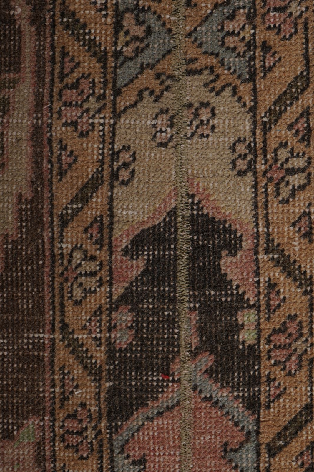 1960s Turkish Oushak Extra Long And Wide Runner   Stair Tread 1'7'' X 20'8'' photo 1250.0