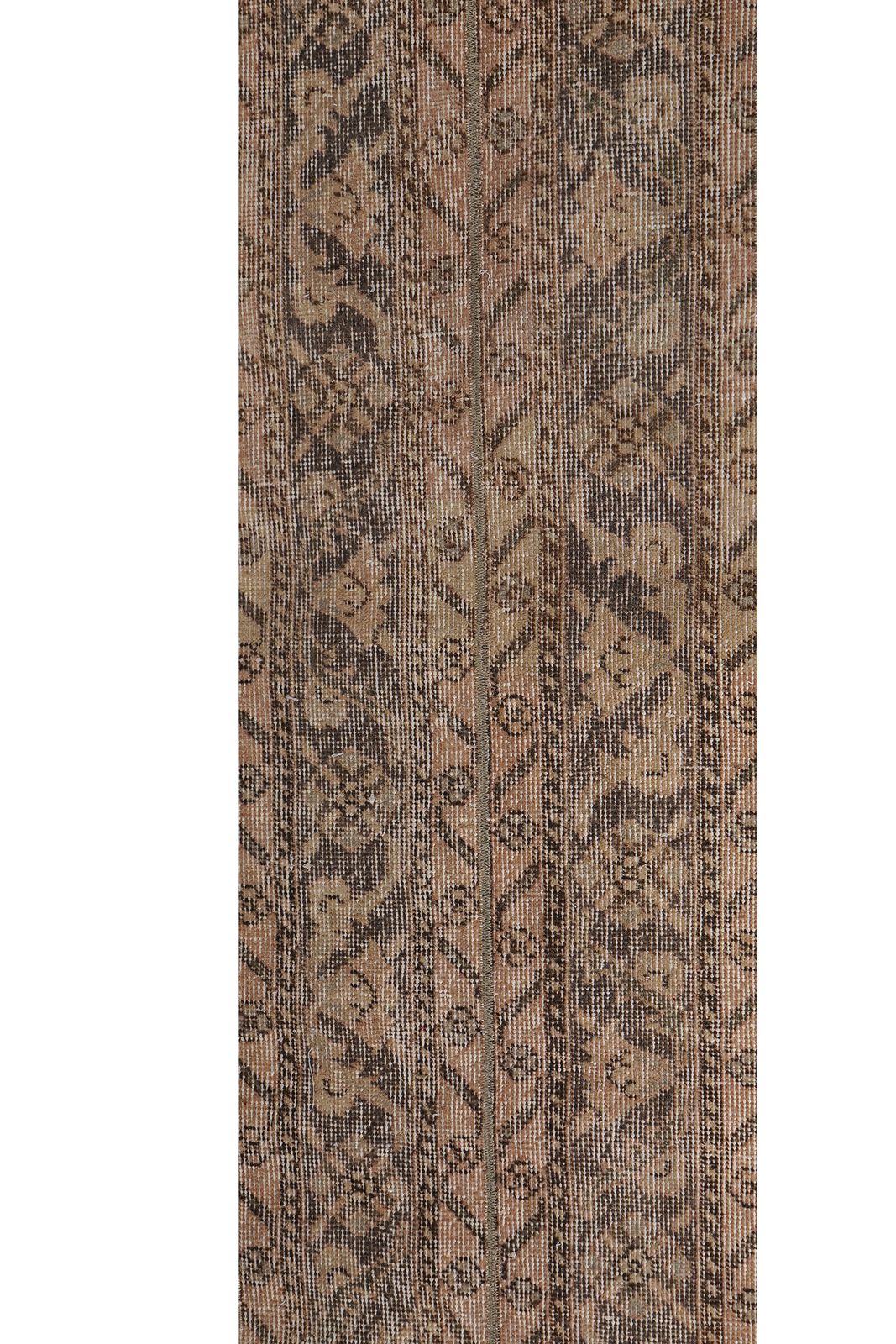 1960s Turkish Oushak Extra Long And Wide Runner   Stair Tread 1'3'' X 23'3'' photo vintage