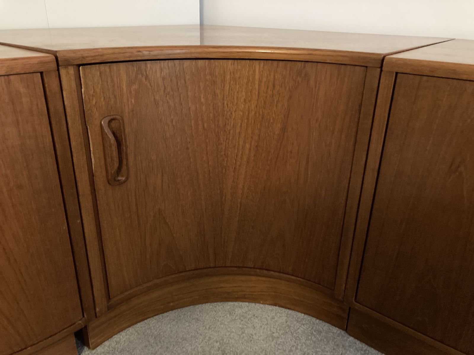 G Plan Fresco Corner Units (3 Parts) Mid Century Teak photo Furniture