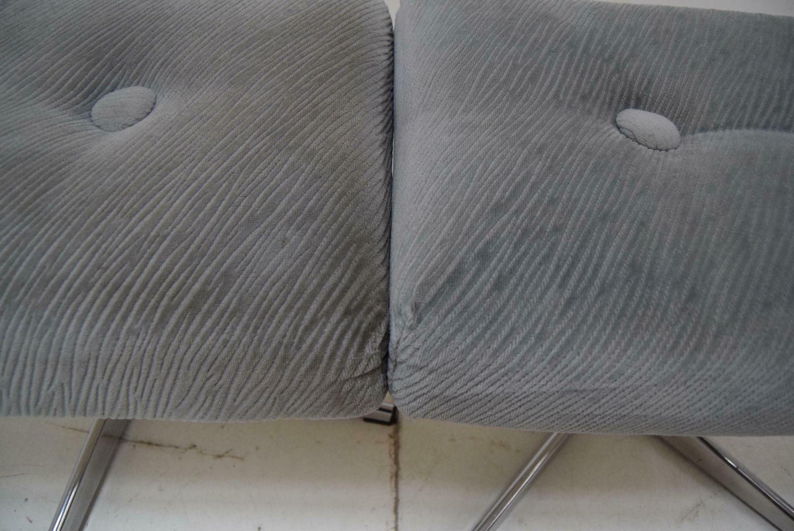 A Pair Of Swivel Stools, Tabourets Or Footstools, Czechoslovakia, 1970s. photo Furniture