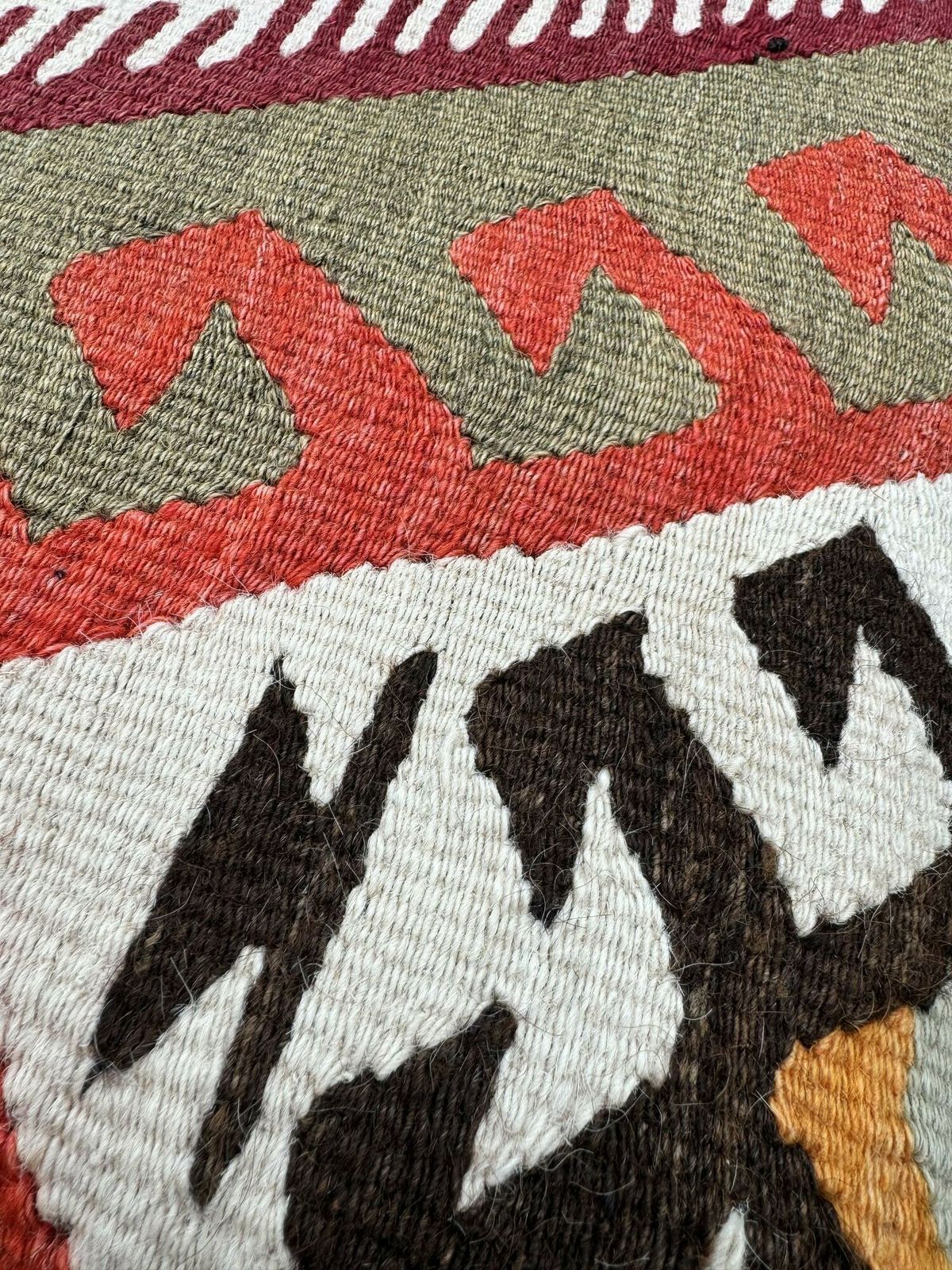 photo furniture Kilim Covered Stool 0.41m X 0.32m X H0.26m