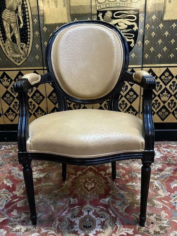 Paire De Fauteuils De Style Louis  XVI photo vinterior