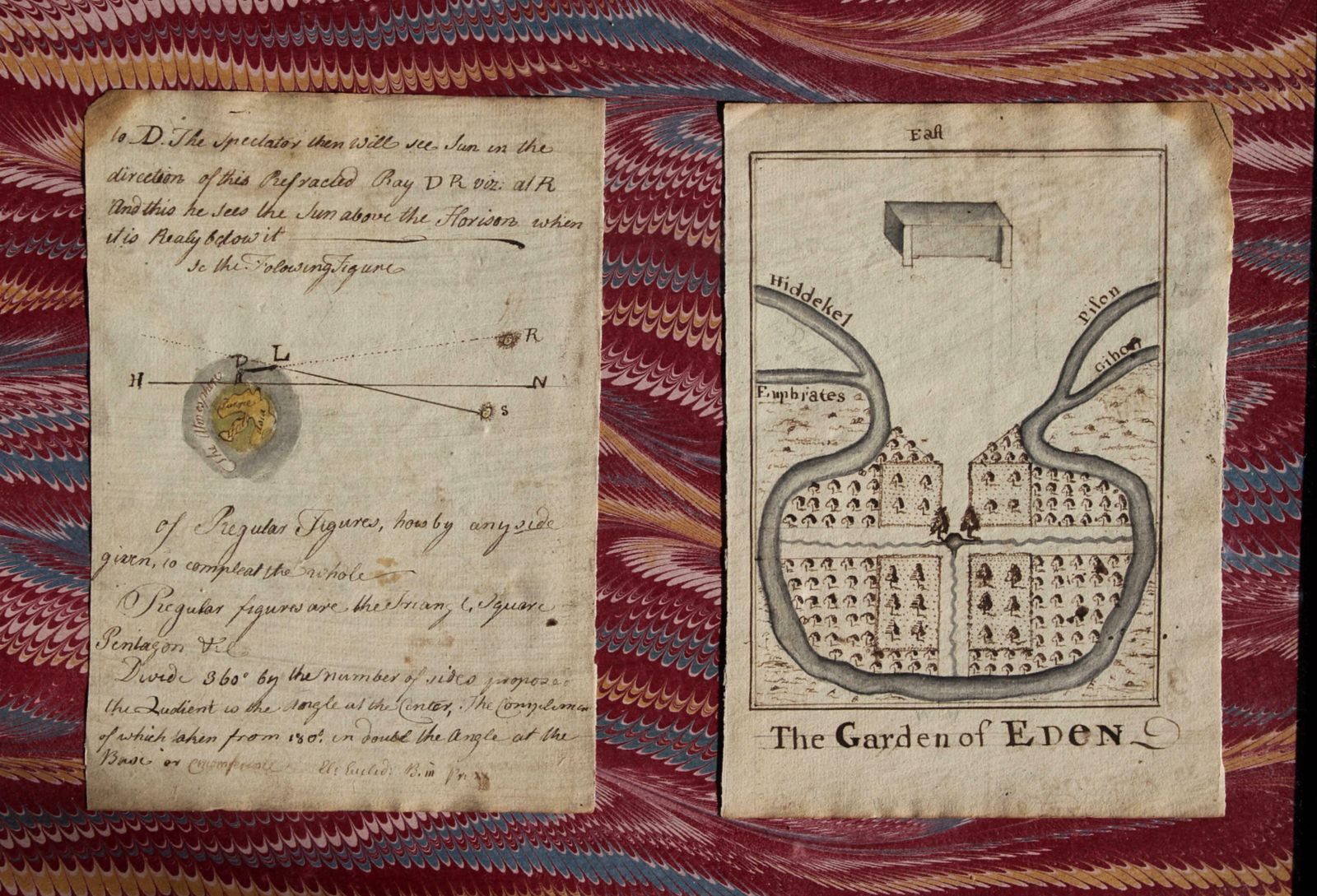 Late 18th C Sailors Naval Maritime Nautical Folk Art Pen & Ink Sketch's photo for sale