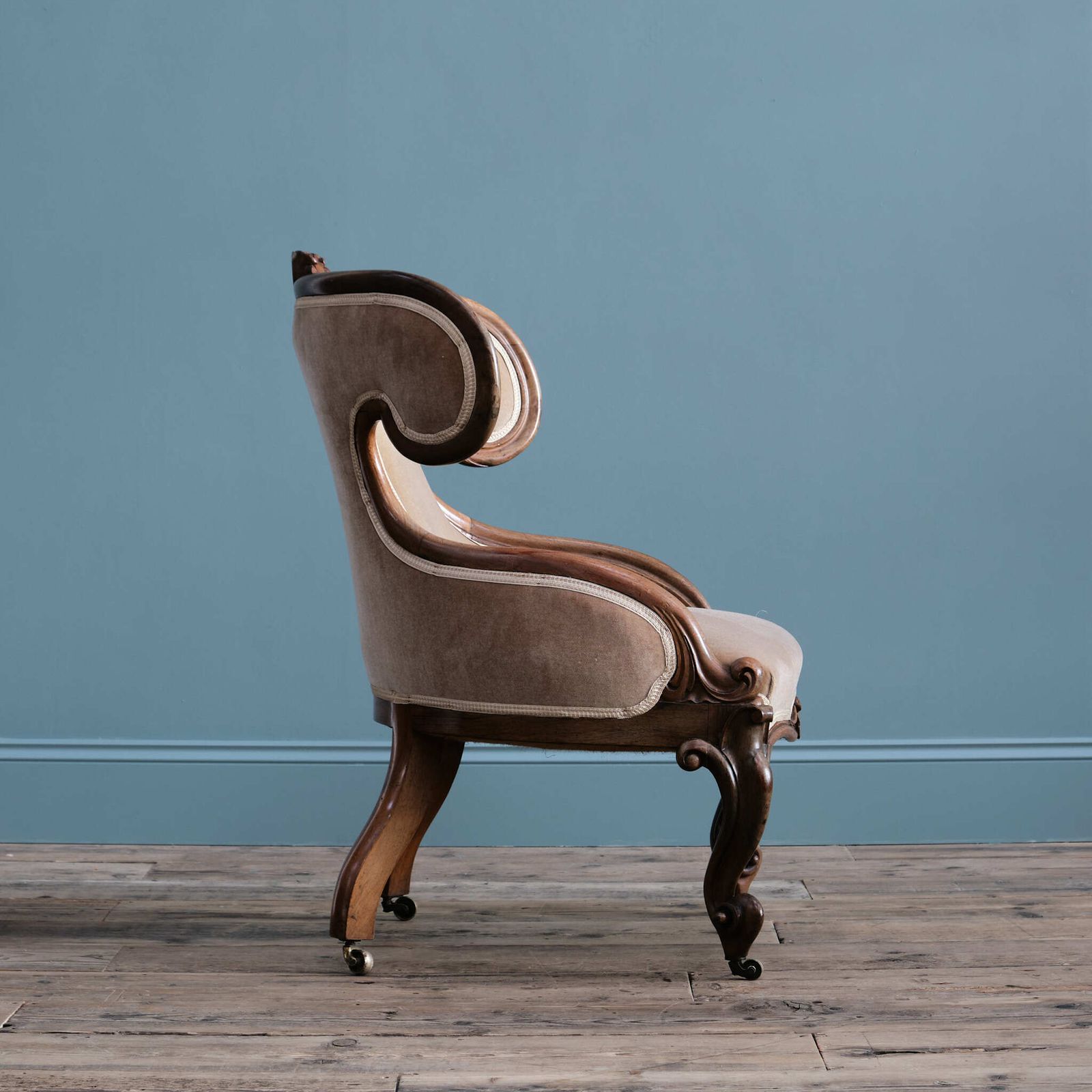 19th Century Carved Rosewood Armchair photo furniture