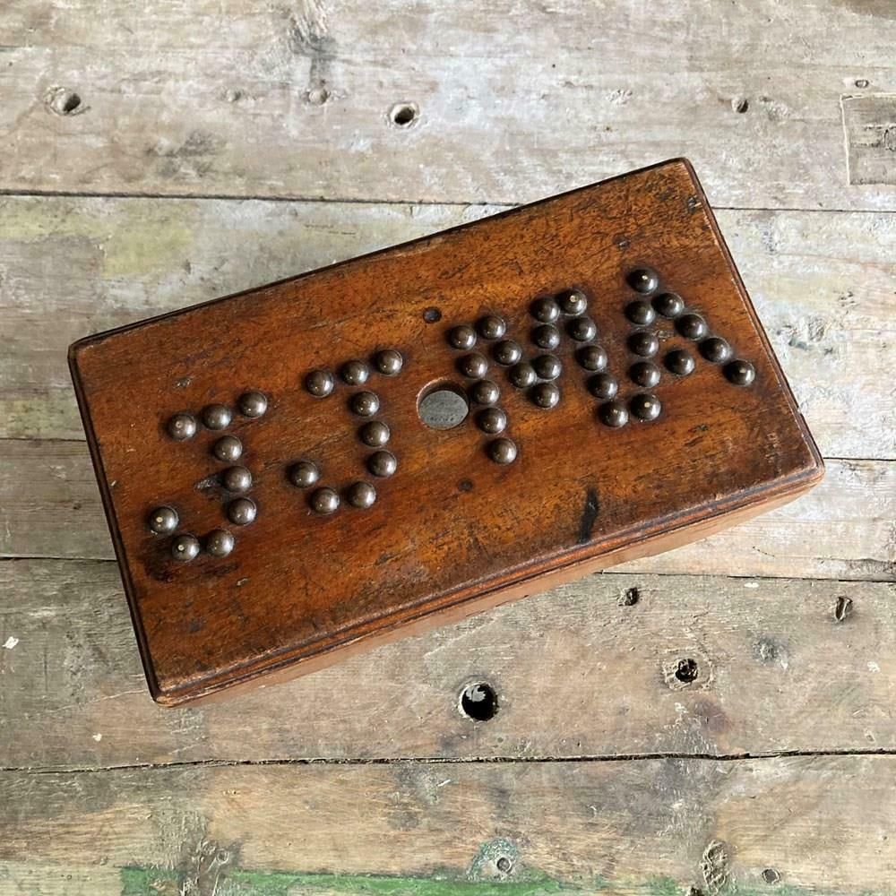 photo furniture Folk Art Child's Stool, 1800s, Antique