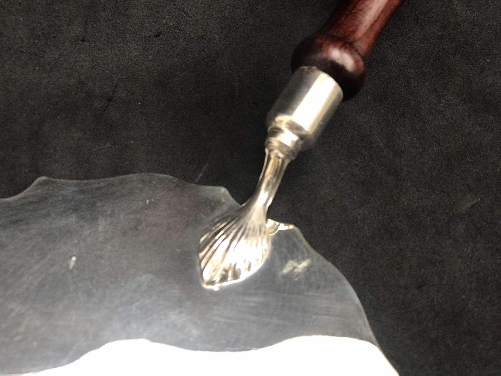 Cake Lifter Server Pie Silver Plated Gardeners/Builders Trowel Award Swatkins 11″ Silver Plated & Wooden Handle Trowel Prize Award photo Home Decor