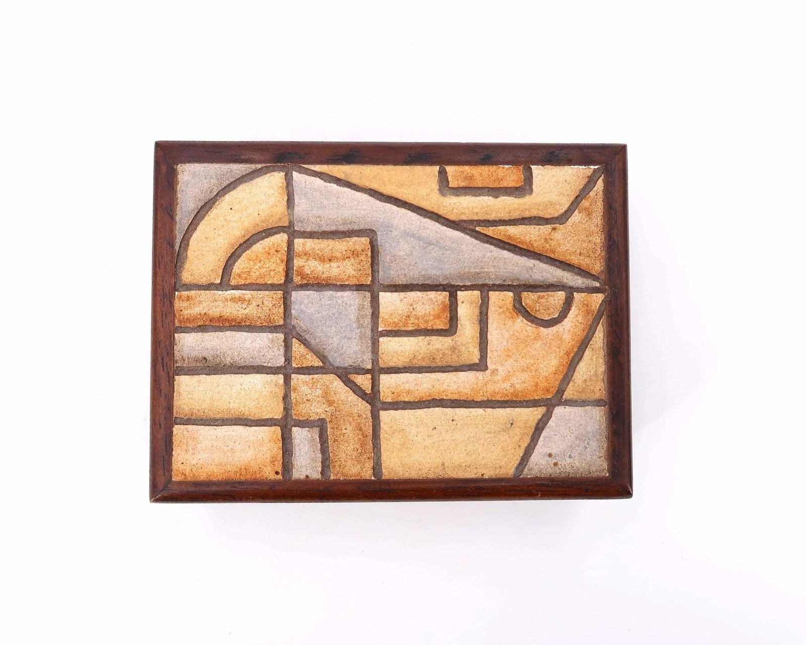 French Ceramic Jewelry Box By Alexandre Kostanda, Vallauris 1960s / Vintage photo furniture