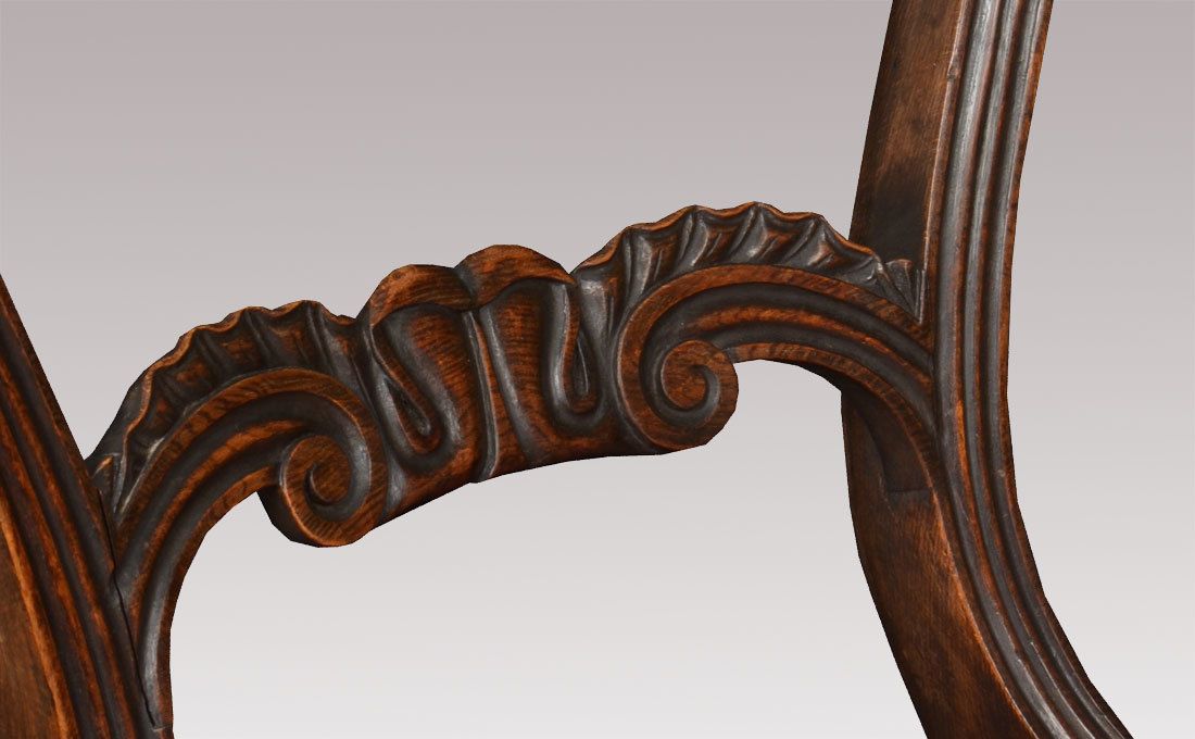 Set Of Six George IV Simulated Rosewood Dining Chairs photo buy