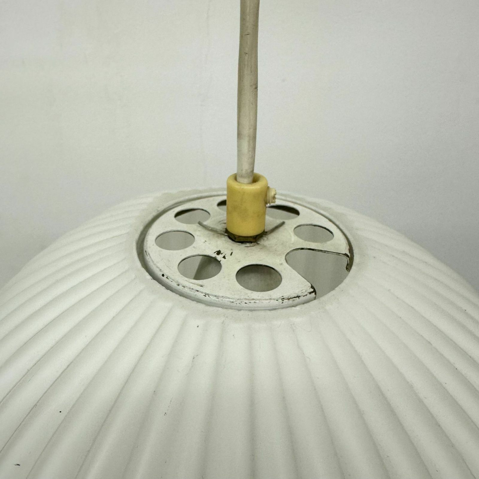 Zeldzame Louis Kalff Voor Philips Hanglamp Met Opalineglas, Ca. Jaren 1960 photo for sale