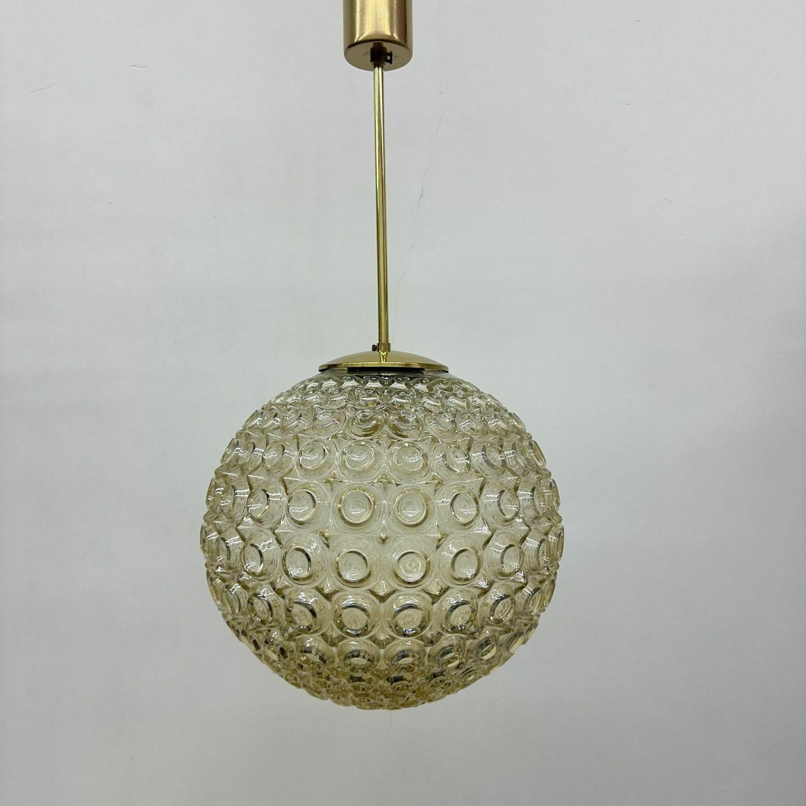Limburg Glashütte Bubble Glass Pendant Light , 1970’s photo vinterior