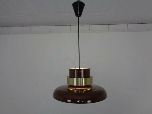 Lamella Ceiling Lamp By Carl Thore For Granhaga Metallindustri, Sweden, 1960s photo furniture