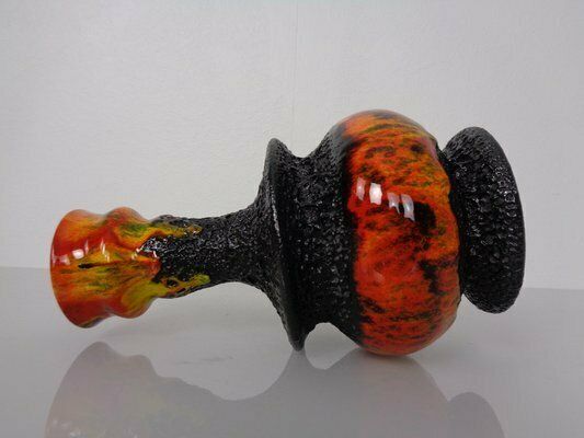 photo for sale Pop Art Lava Ceramic Vase By Walter Gerhards, 1970s