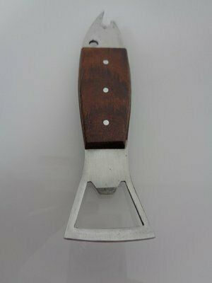 Fish Shaped Bottle Opener In Rosewood And Stainless Steel By Carl Auböck, 1960s photo vinterior