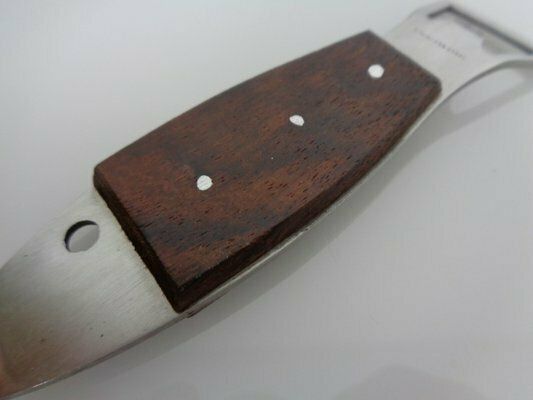 Fish Shaped Bottle Opener In Rosewood And Stainless Steel By Carl Auböck, 1960s photo buy