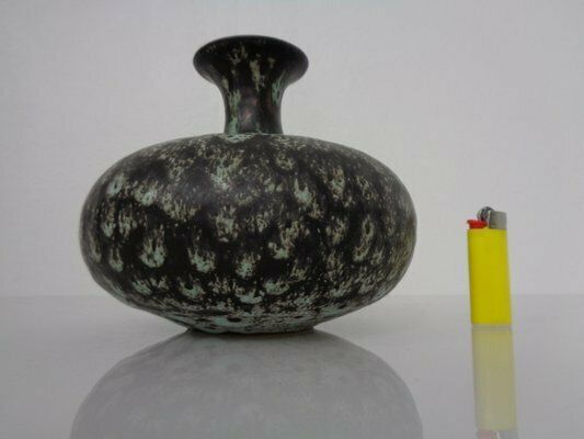 Studio Ceramic Vase By Kerstin & Ralf Unterstab For Kunsttöpferei Unterstab, 1960s photo Home Decor
