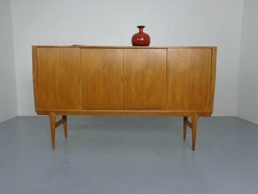 2444.0 Oak Sideboard By Johannes Andersen For Hans Bech, 1960s photo