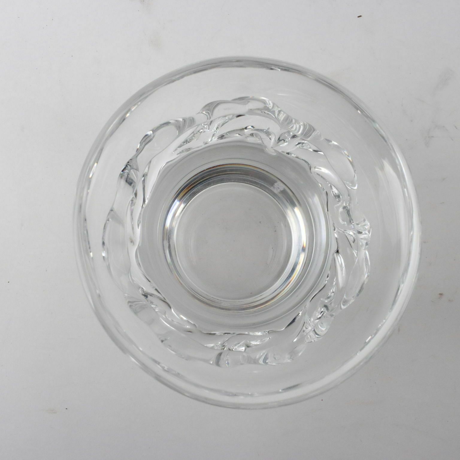 photo furniture Vintage Bucket Daum Crystal France 1950s