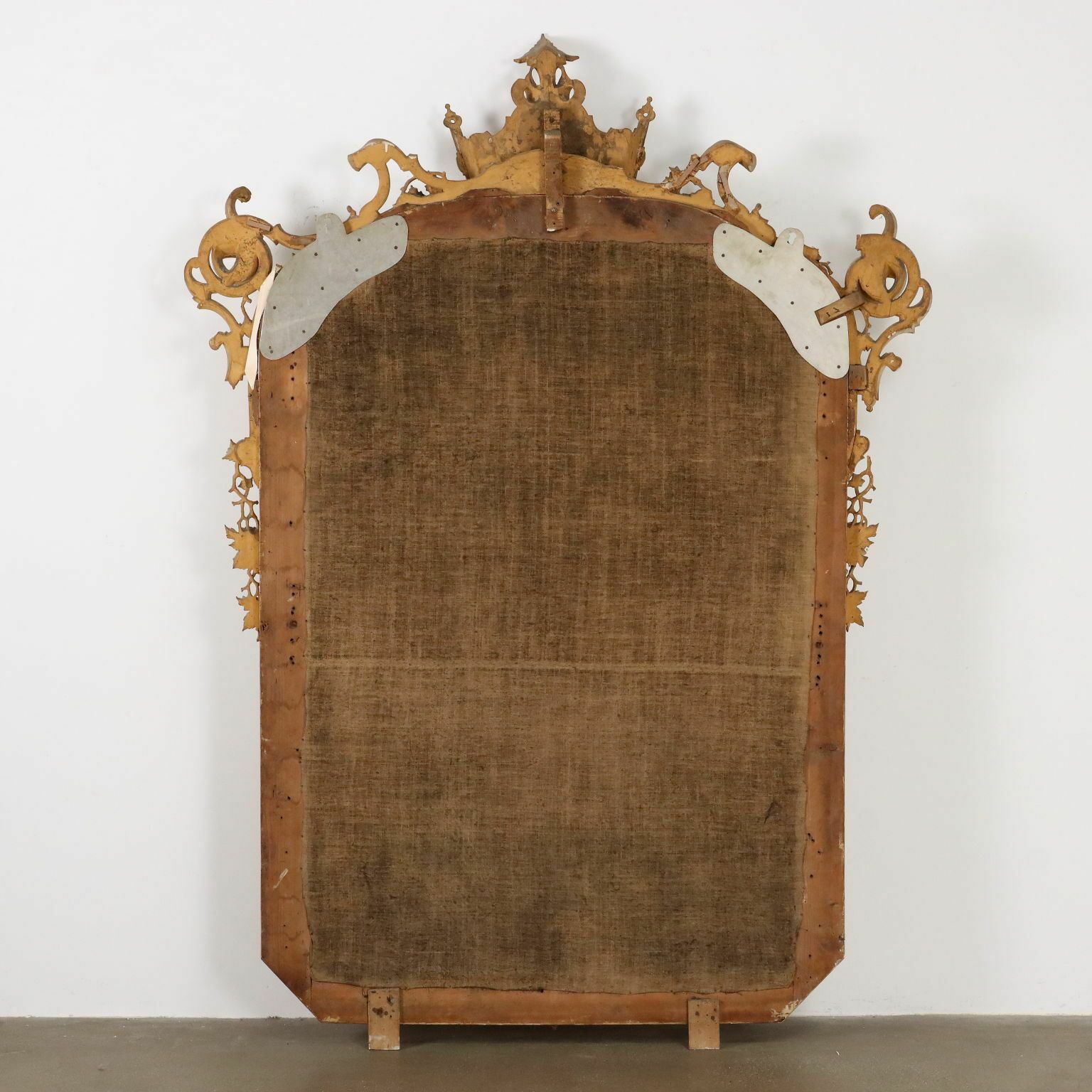 photo buy Antique Mirror Umbertino Swiss Pine Italy XIX Century
