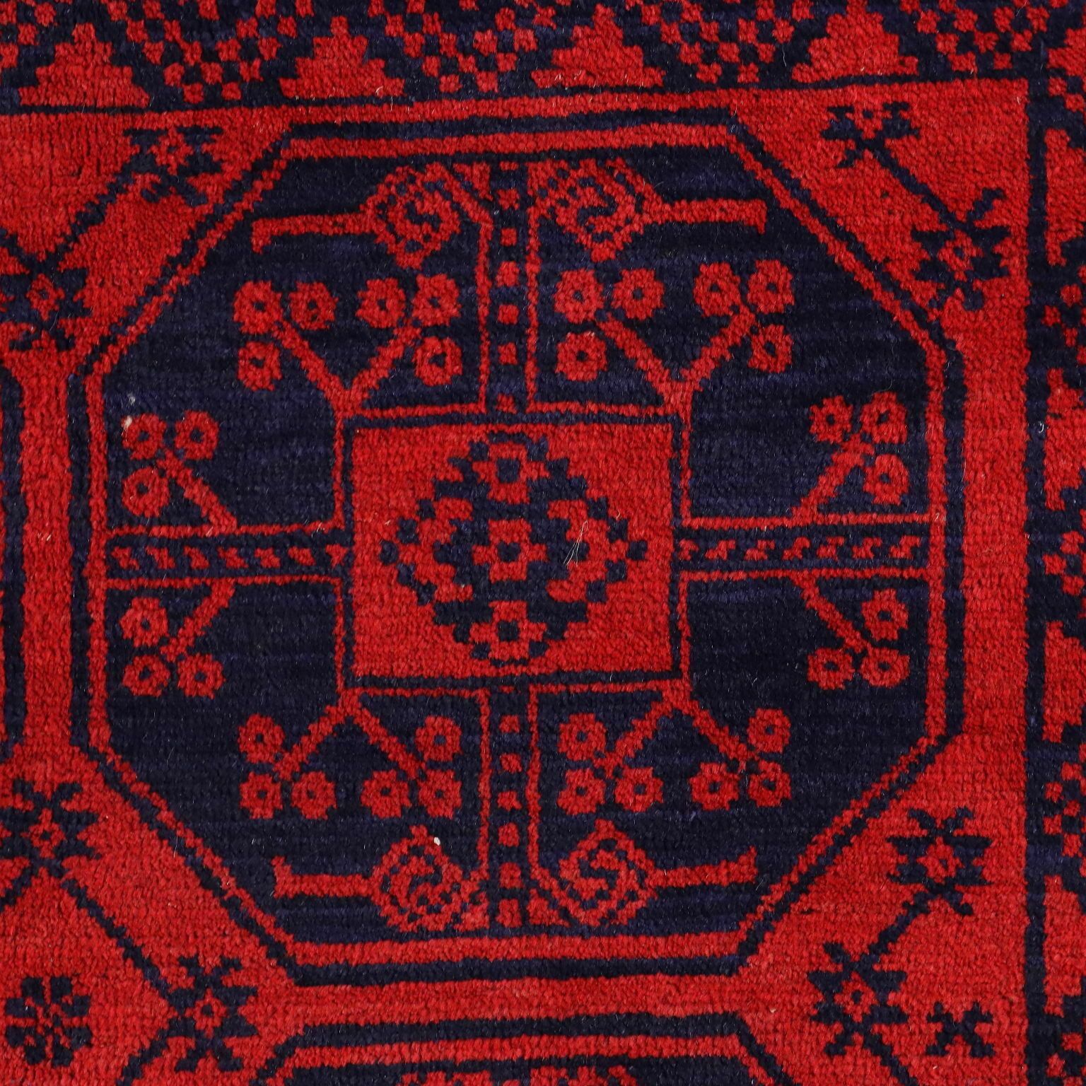 Antique Asian Bukhara Carpet Wool Heavy Knot 74 X 44 In photo Textiles