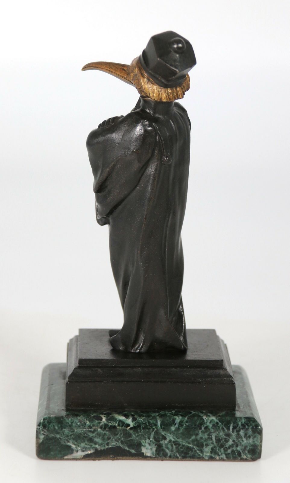 photo vinterior Antique Pair Of French Bronze Caricature Figures Of Theatrical Birds, Circa 1880