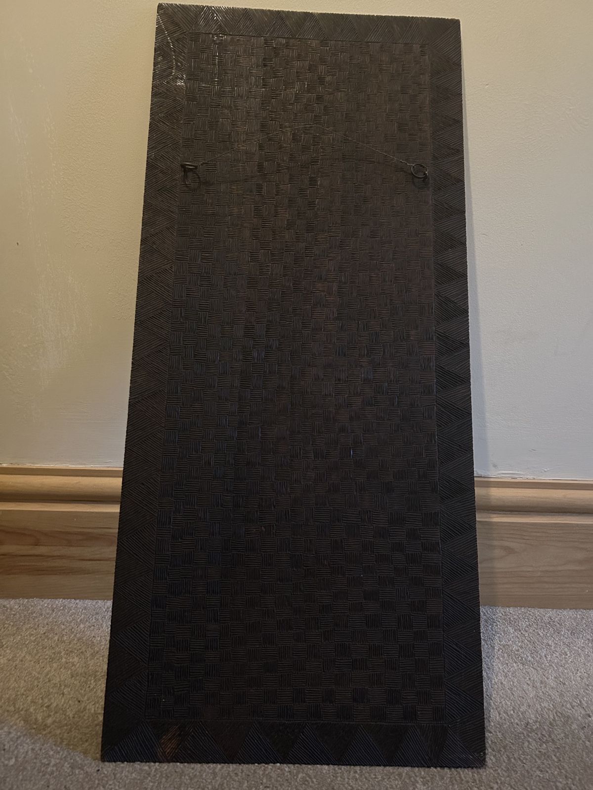 Art Nouveau Greek Goddess Wooden Wall Plaque Etched/Poker And Carved Design photo 275.0